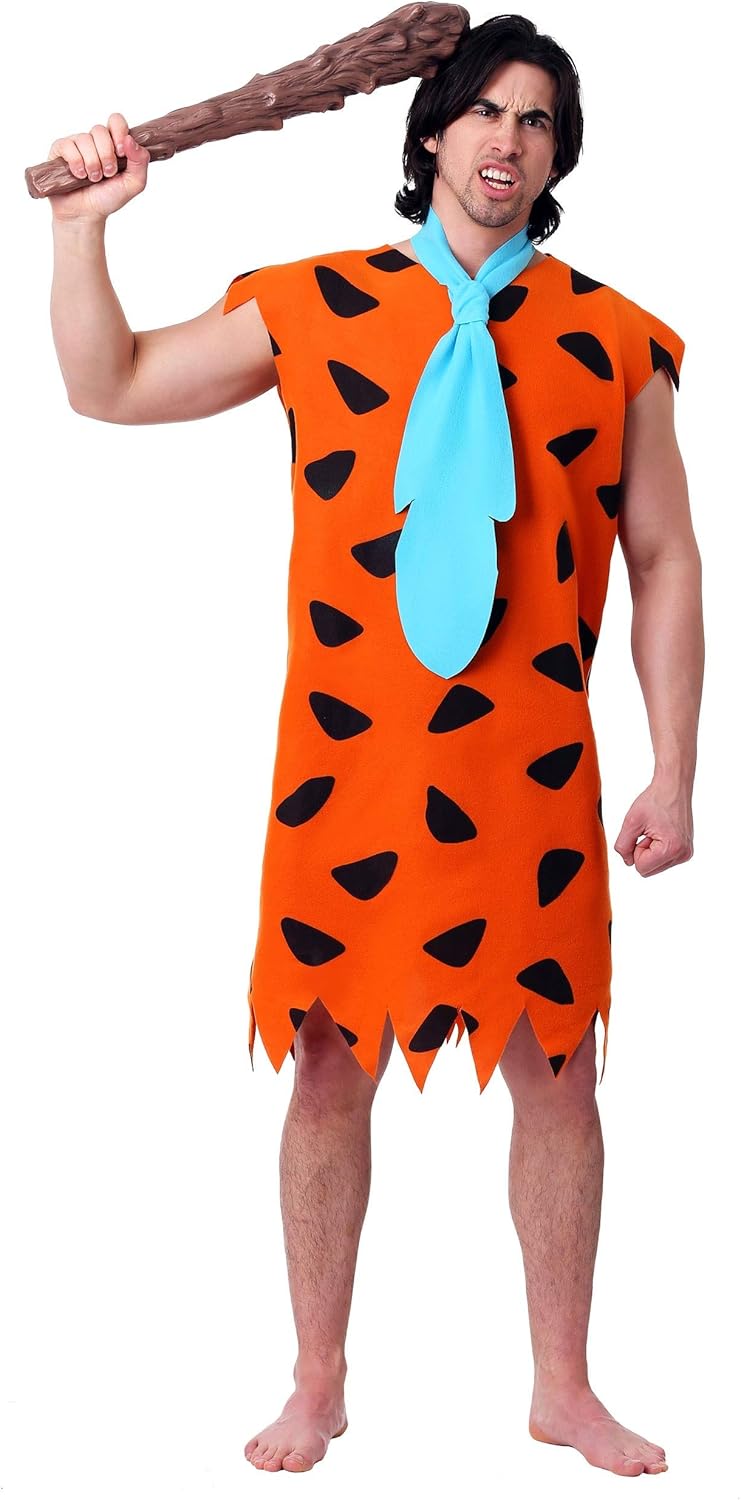 Rubie's Costume Fred Flintstone-Animated Men's Costume by Rubies orange XL