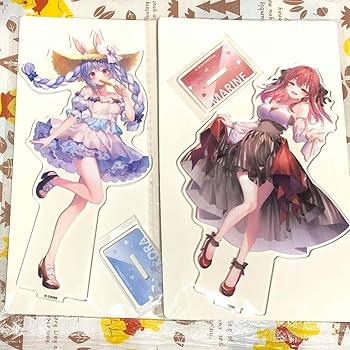 ホロライブ　GiGO アクリルスタンド　 クリアファイル　セット 匿名配送】GIGO限定 ホロライブ アクリルスタンド アクスタ 2点