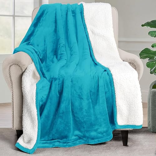 Miniatura 250 de Utopia Bedding - Manta sherpa de tamaño decorativo [negro, 50 x 60 pulgadas], manta reversible de vellón gruesa y cálida de 480 GSM, para cama