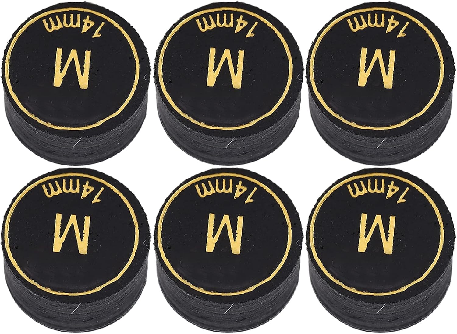 Keenso 6 Punte Per Stecca Da Biliardo 14mm - Ricambio In PU Per Biliardo E Snooker - Foto 3