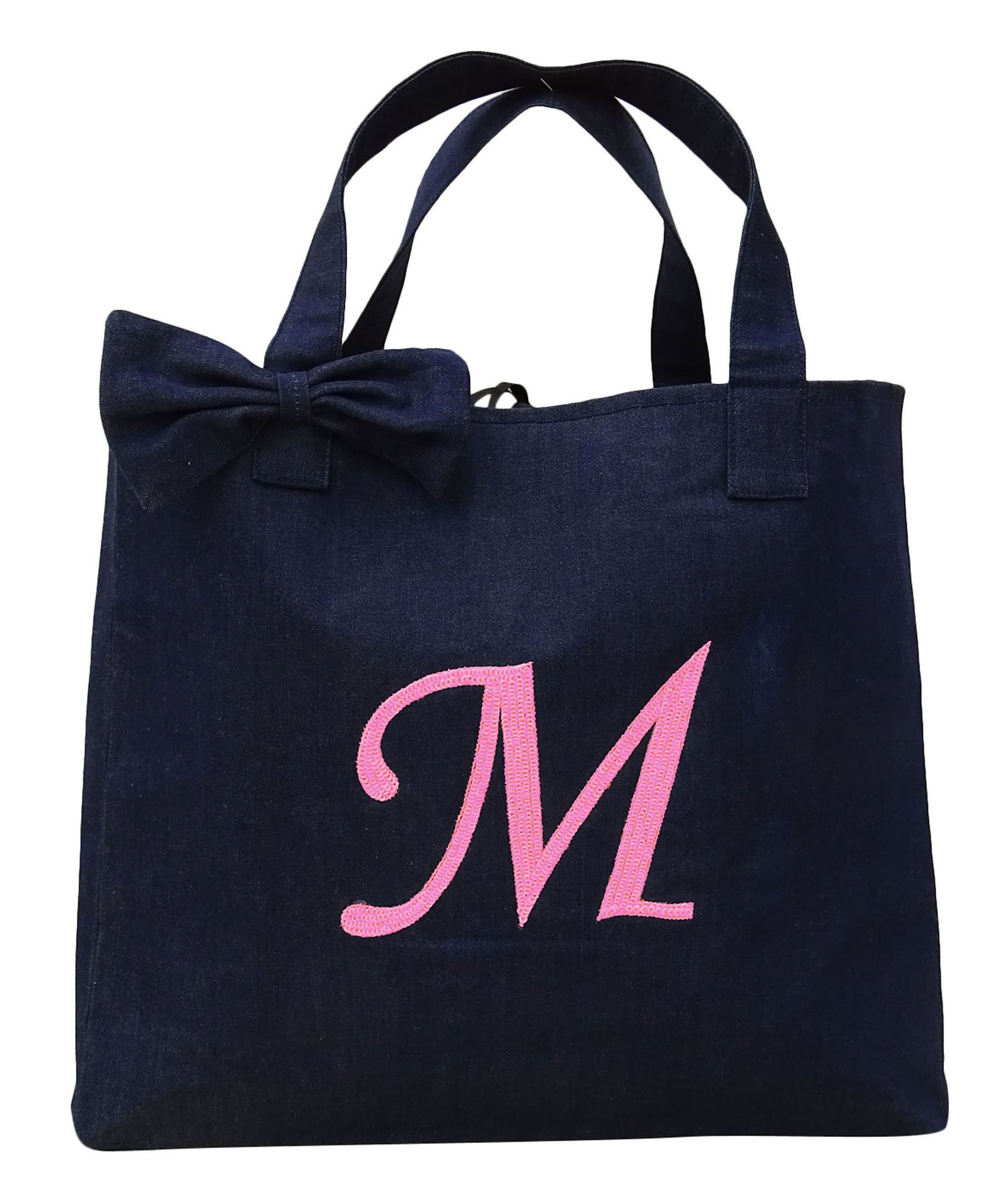 Sac de demoiselle d'honneur en jean personnalisé pour cortège et EVJF