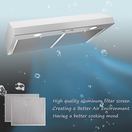 Miniatura 5 de Filtro de grasa BPS1FA30 para filtro de campana Broan Range QS1 y WS1 QS2 de 30 pulgadas (11-78 pulgadas x 14-1132 pulgadas x 38 pulgadas) 2 unidades