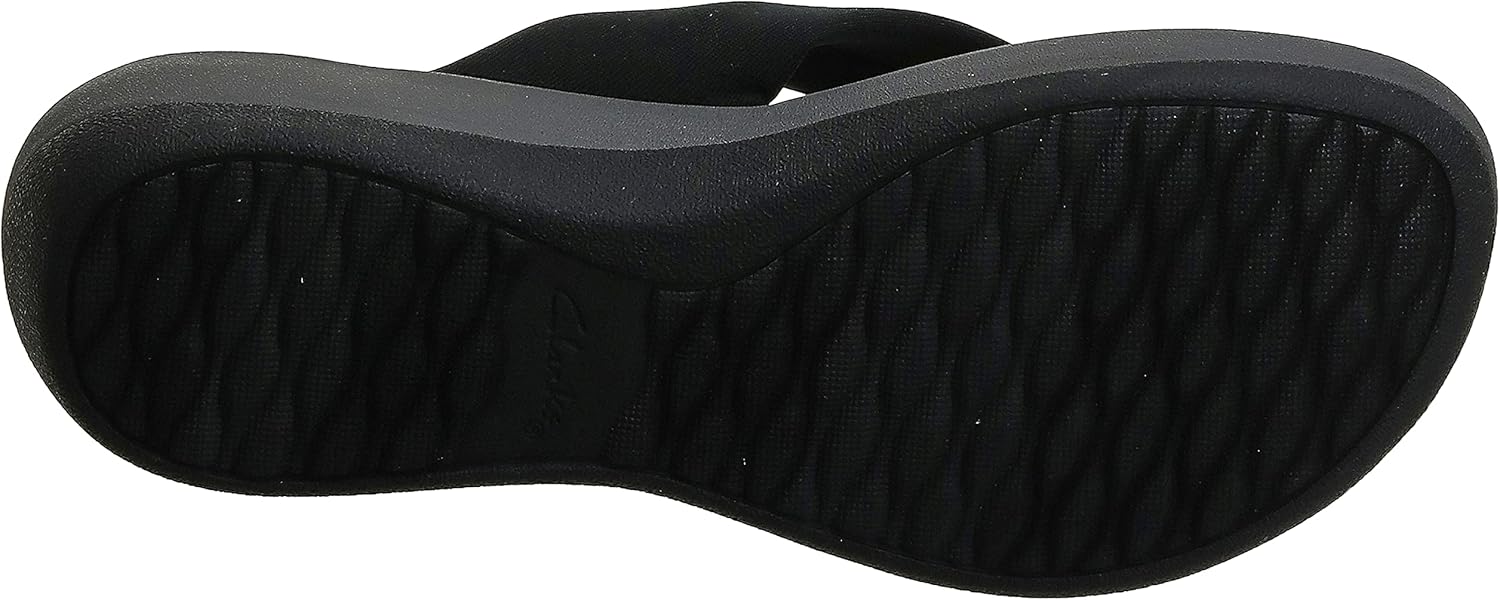 Clarks womens Arla Glison 9 Black Fabric