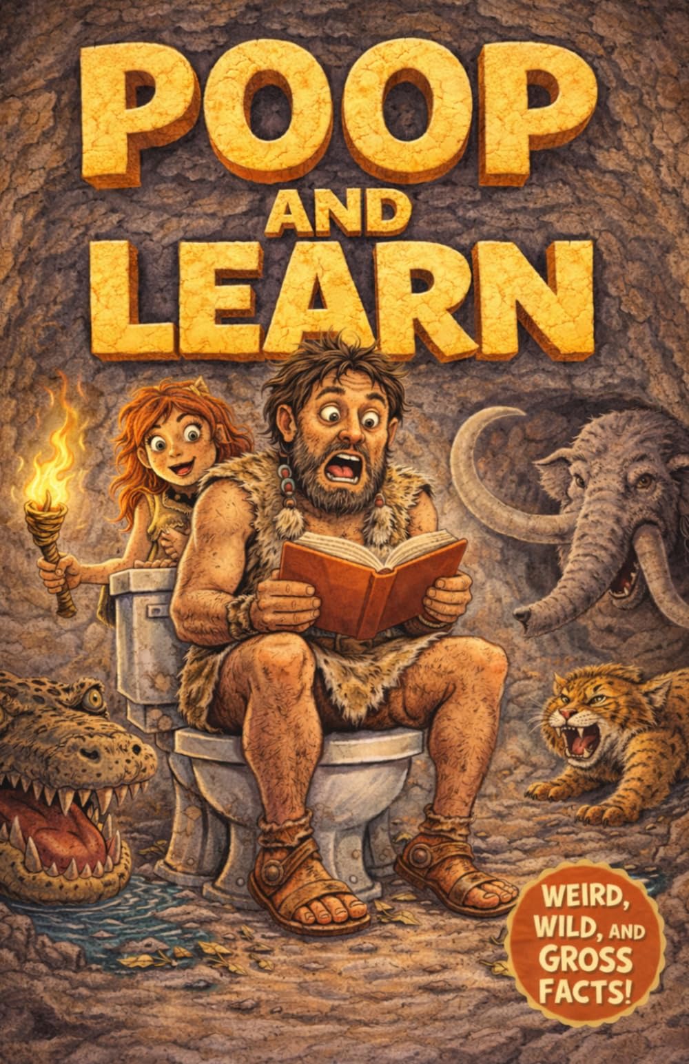 Poop and Learn: The Ultimate Toilet Book, Funny Bathroom Reader Packed with Mind-Blowing Surprising Facts, Clever Trivia and Random Knowledge, Quick ... Adults | Perfect Gag Gift For Curious Minds