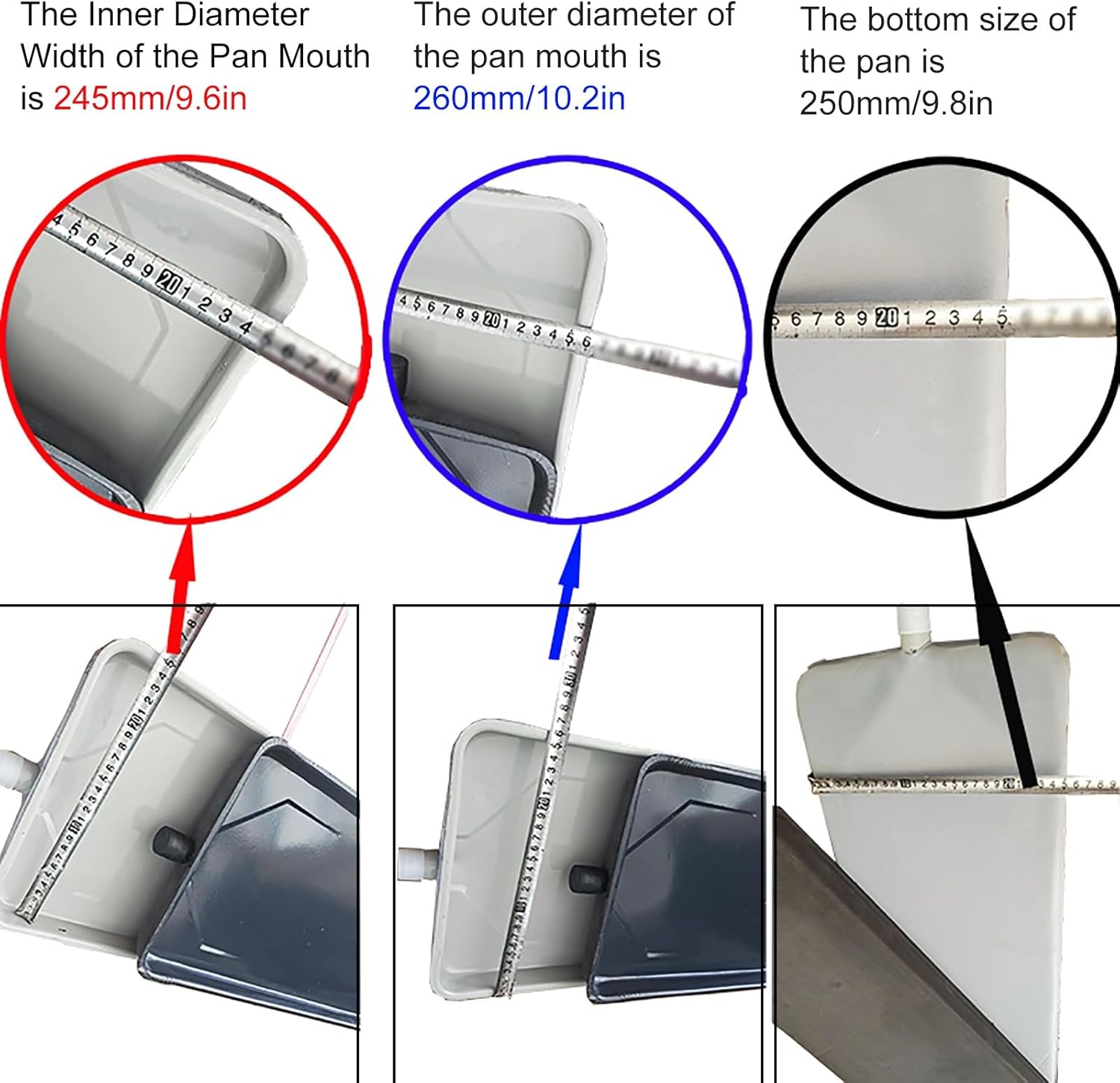 Universal Metal Drip Tray for Air Conditioner - Leak-Proof Drain Pan for Central AC, Window Units, Fan Coils - Indoor/Outdoor Use, Durable & Reliable