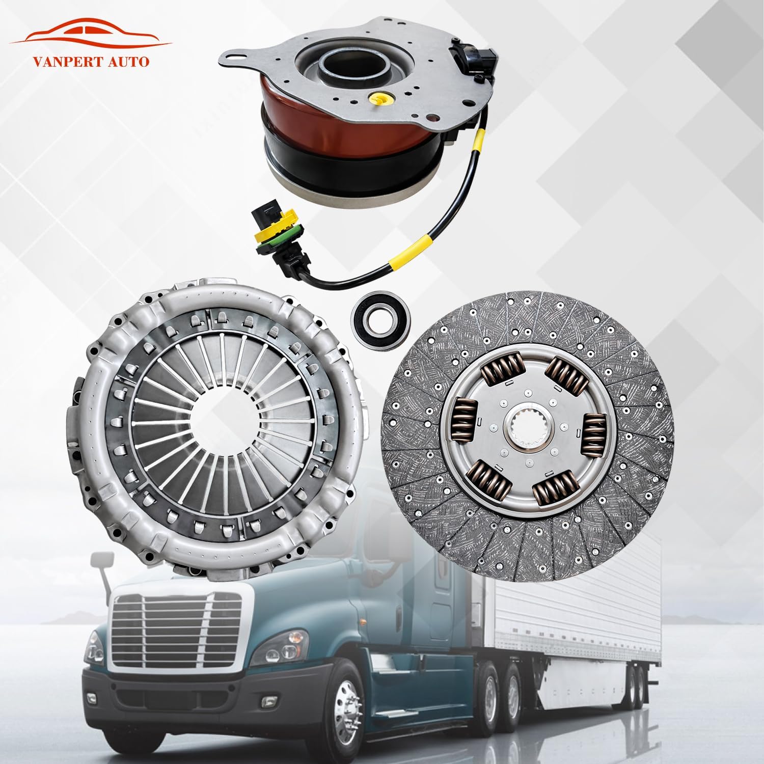 A0032502115 DT12 Transmission Clutch Kit Compatible with Freightliner Cascadia 2008-2022 For Western Star 5700XE 2016-2022 with DT12 Transmission Replace A0119812025