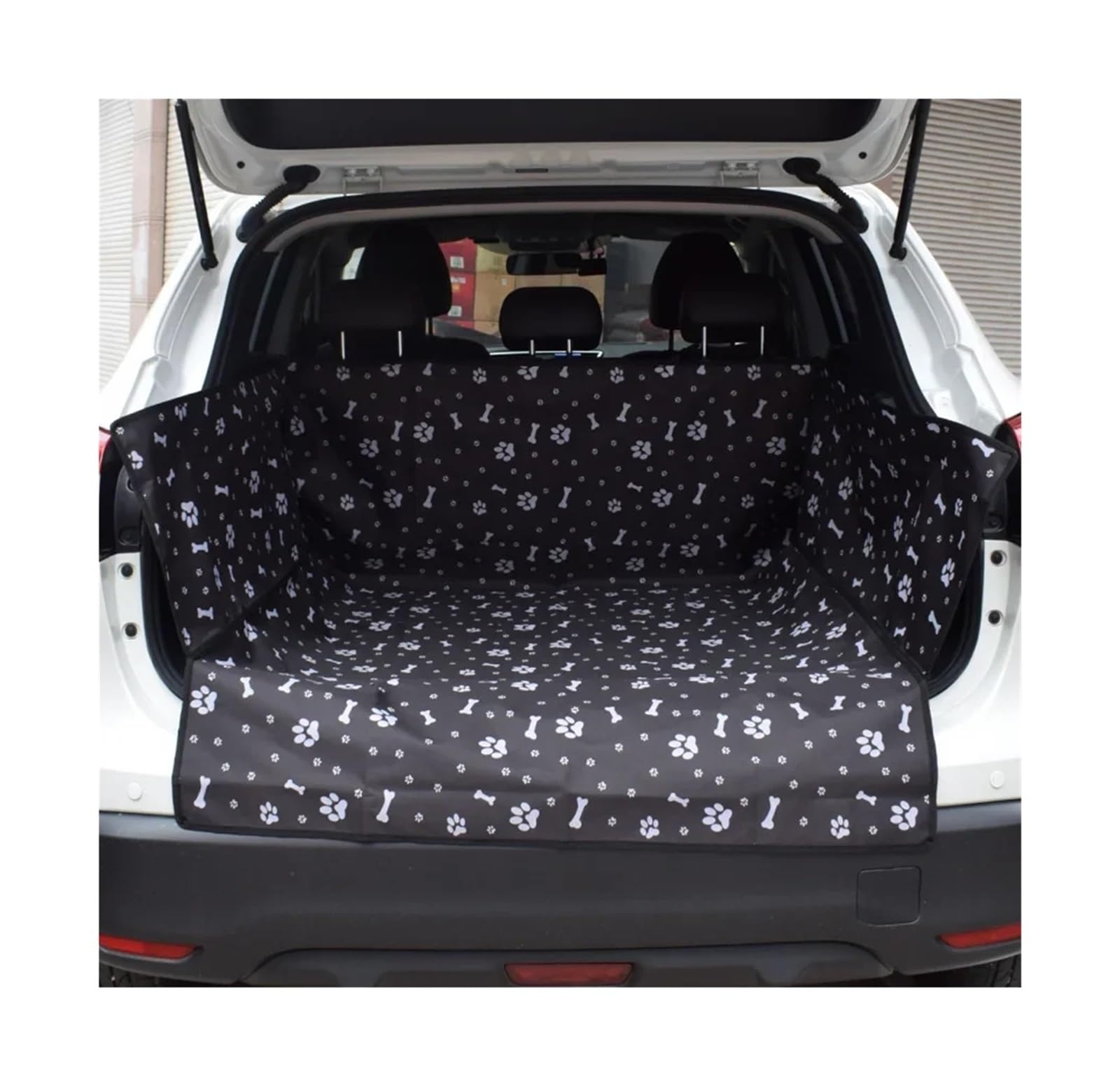 Cubremaletero Funda para Asiento de Coche para Perro, Alfombrilla para Maletero, Forro Carga para Mascota, Tela Oxford Impermeable(Pink)