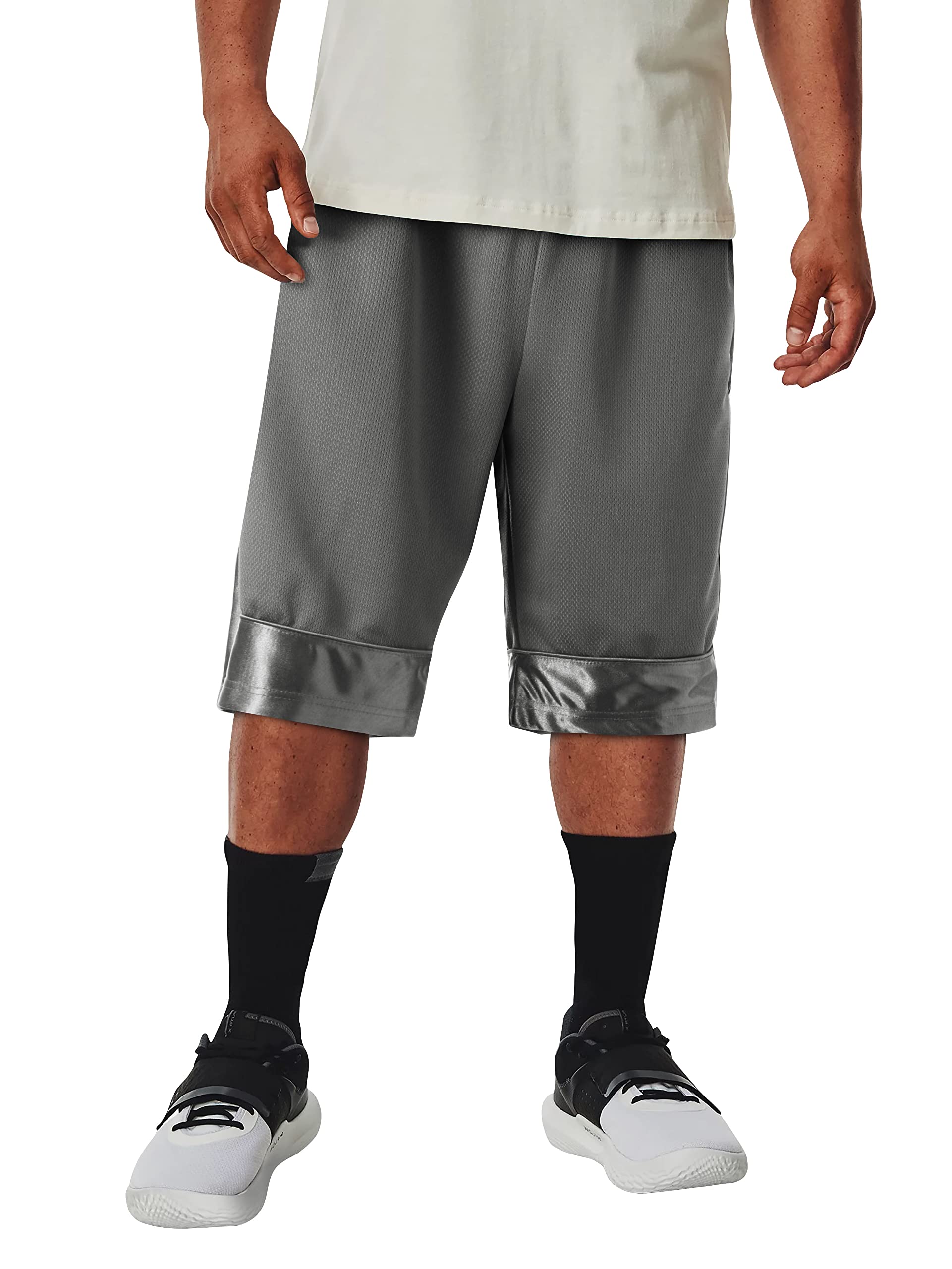Hat and Beyond Mens Heavy Mesh Shorts Athletic Fitness Gym Sports Workout S-5XL