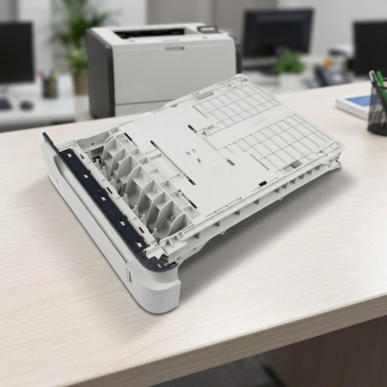 Vassoio carta di ricambio RM1-4559 per HP per laserjet M601 M602 M603 P4014 P4015 P4515, capacità 500 fogli, nero