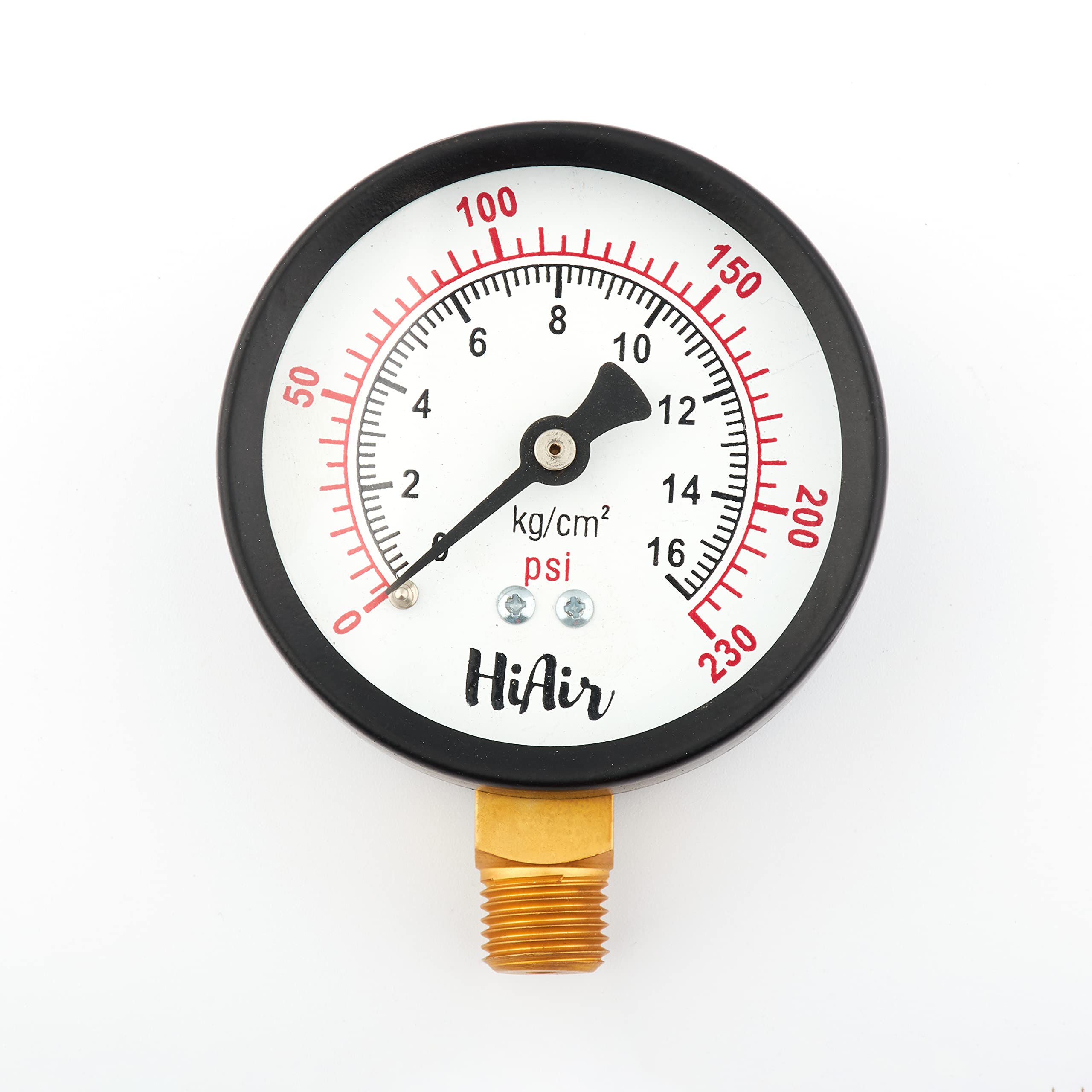 HiAir Pressure Gauge 63mm (2.5inch) Dial 1/4BSP (230psi (16kg), Pack Of 10) (B0CXLQC6F7) Amazon Price History, Amazon Price Tracker