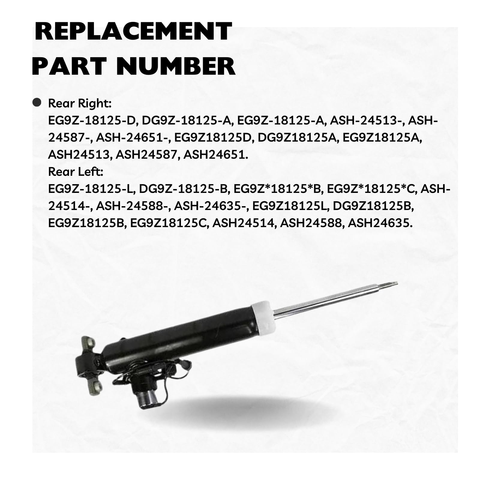 Amazon.com: EG9Z-18125-D EG9Z-18125-L JMROFRAUS 2PCS Shock
