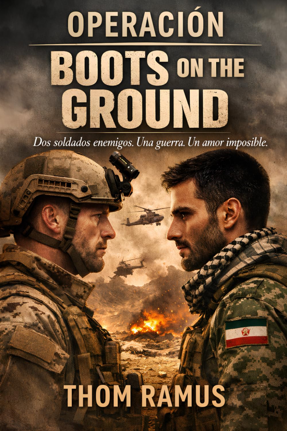 Operación Boots on the ground: Dos soldados enemigos. Una guerra. Un amor imposible.