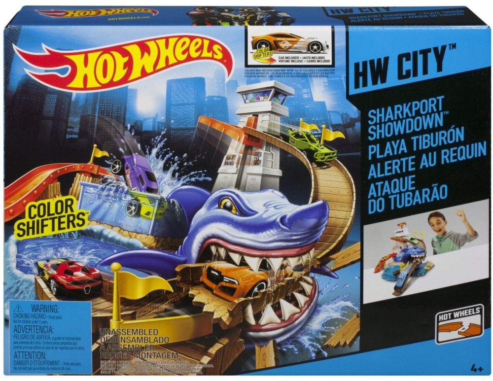 hot wheels sharkport showdown