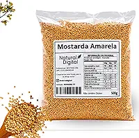 Mostarda Amarela em Grãos, 500 Gramas