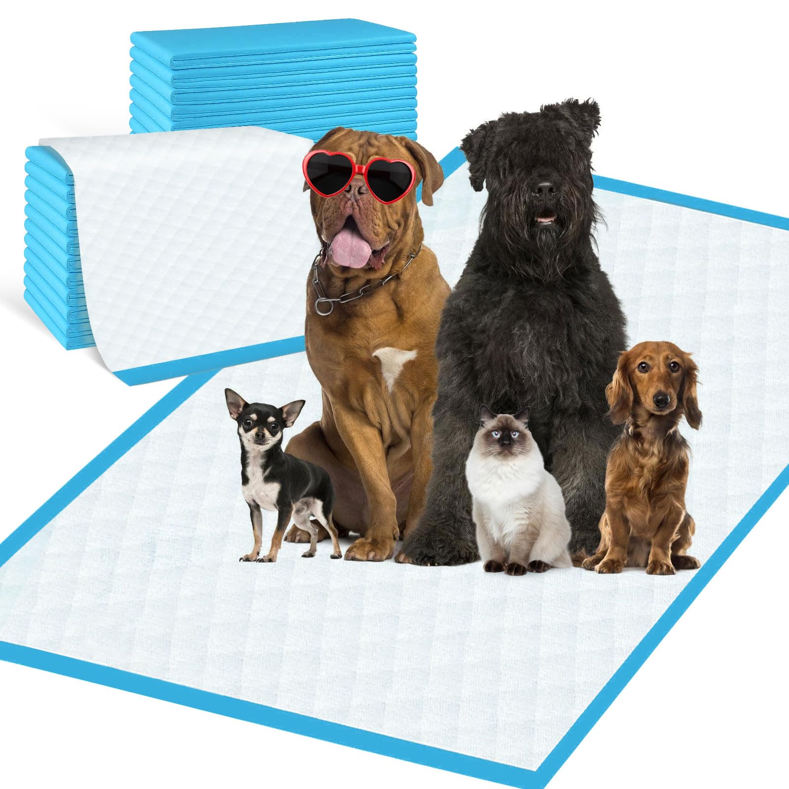 SUPRONLOVE Pee Pads for Dogs & Cats