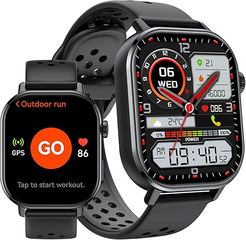 Reloj inteligente con GPS para hombres, rastreador de actividad física con más de 178 modos deportivos, reloj de fitness con pantalla táctil AMOLED