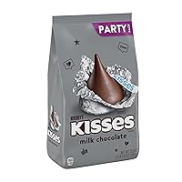 Vista 3 de HERSHEY'S KISSES - Caramelos de chocolate con leche, Halloween, paquete de fiesta a granel de 35.8 onzas