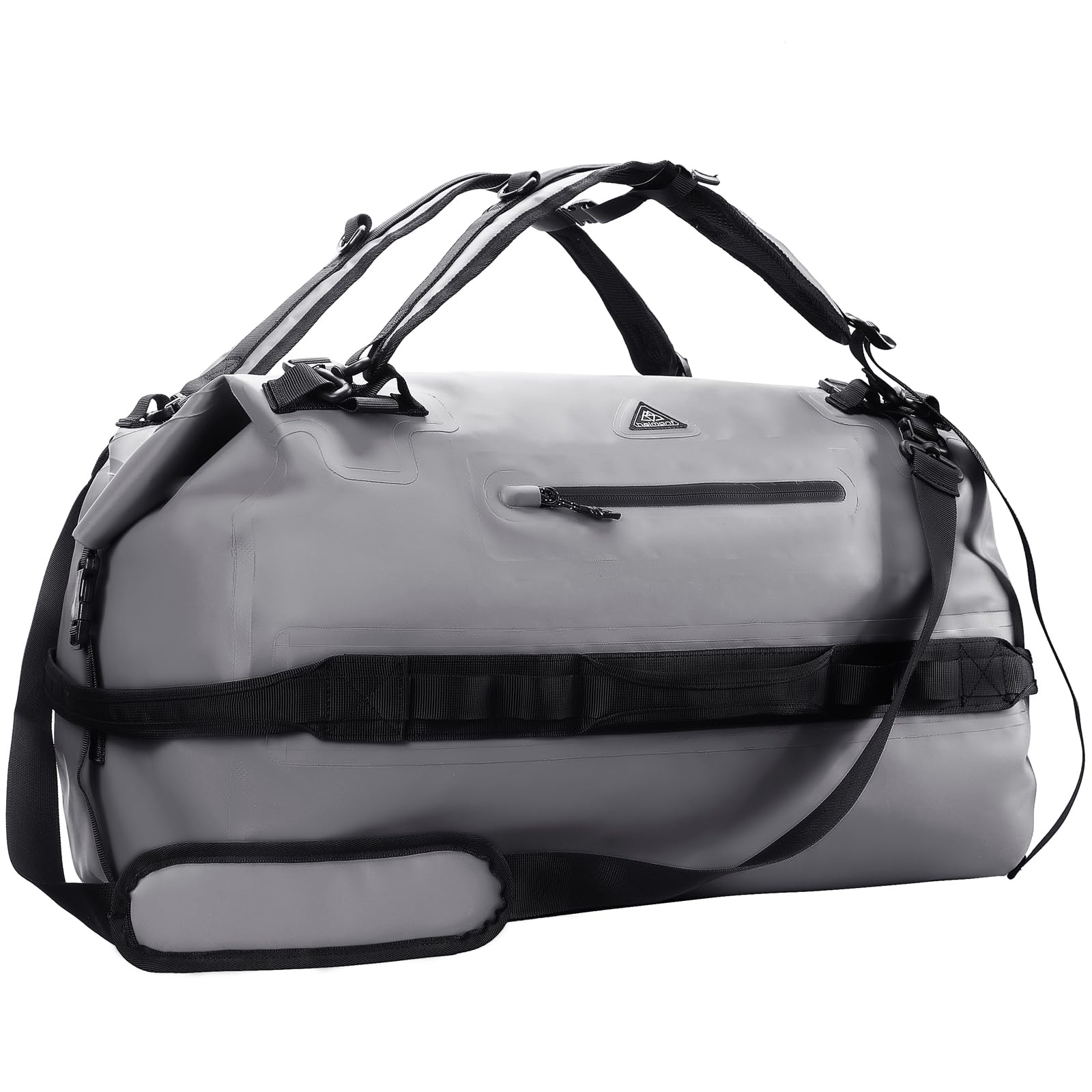 Haimont 3WAY ダッフルバッグ 60L グレー Amazon | Haimont 60L 防水ダッフルバッグ バックパックストラップ付き