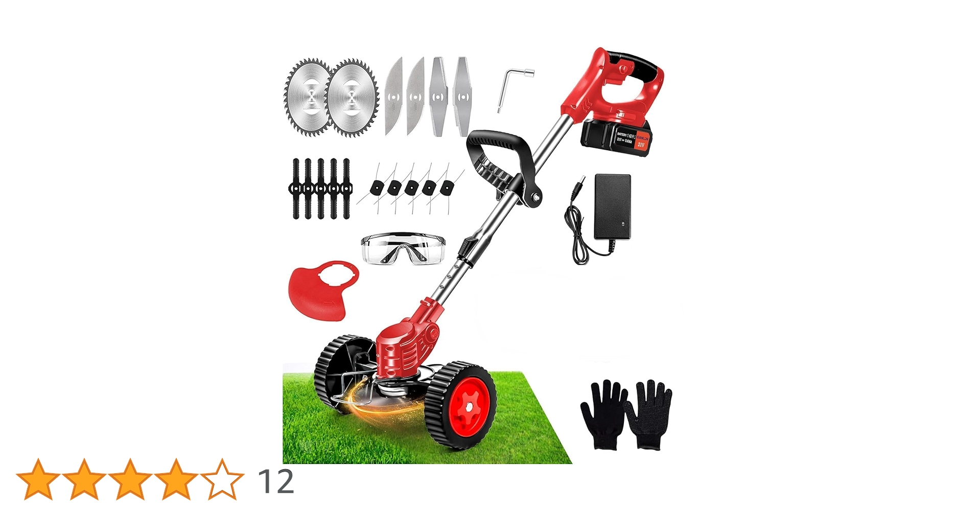 Amazon.co.jp: 草刈り機 充電式 EIANLON 21V/3.0Ah 電動草刈り機