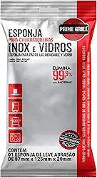 Esponja para Inox e Vidros Prime Grill