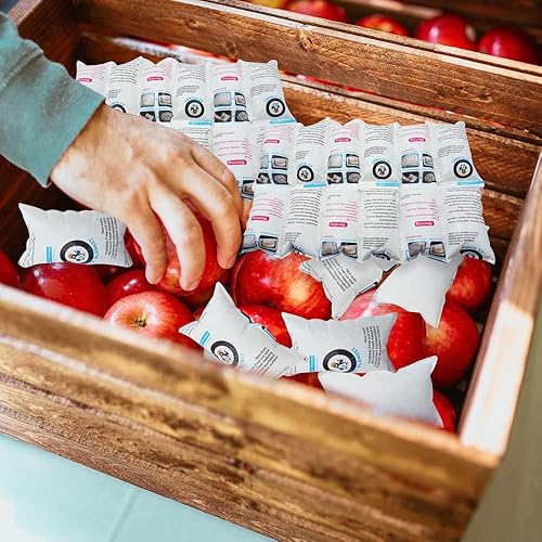 Miniatura 7 de Paquetes fríos de hielo seco para envío de alimentos congelados, hojas de bolsas de hielo congeladas para enfriadores de 14 x 13 pulgadas, paquetes