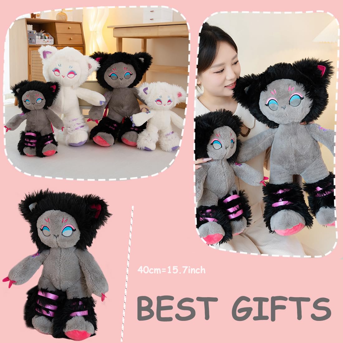 2025 Ozzy Osbourne Bat Plush Toy Halloween St￭ Doll Simulated Bat Party Gift