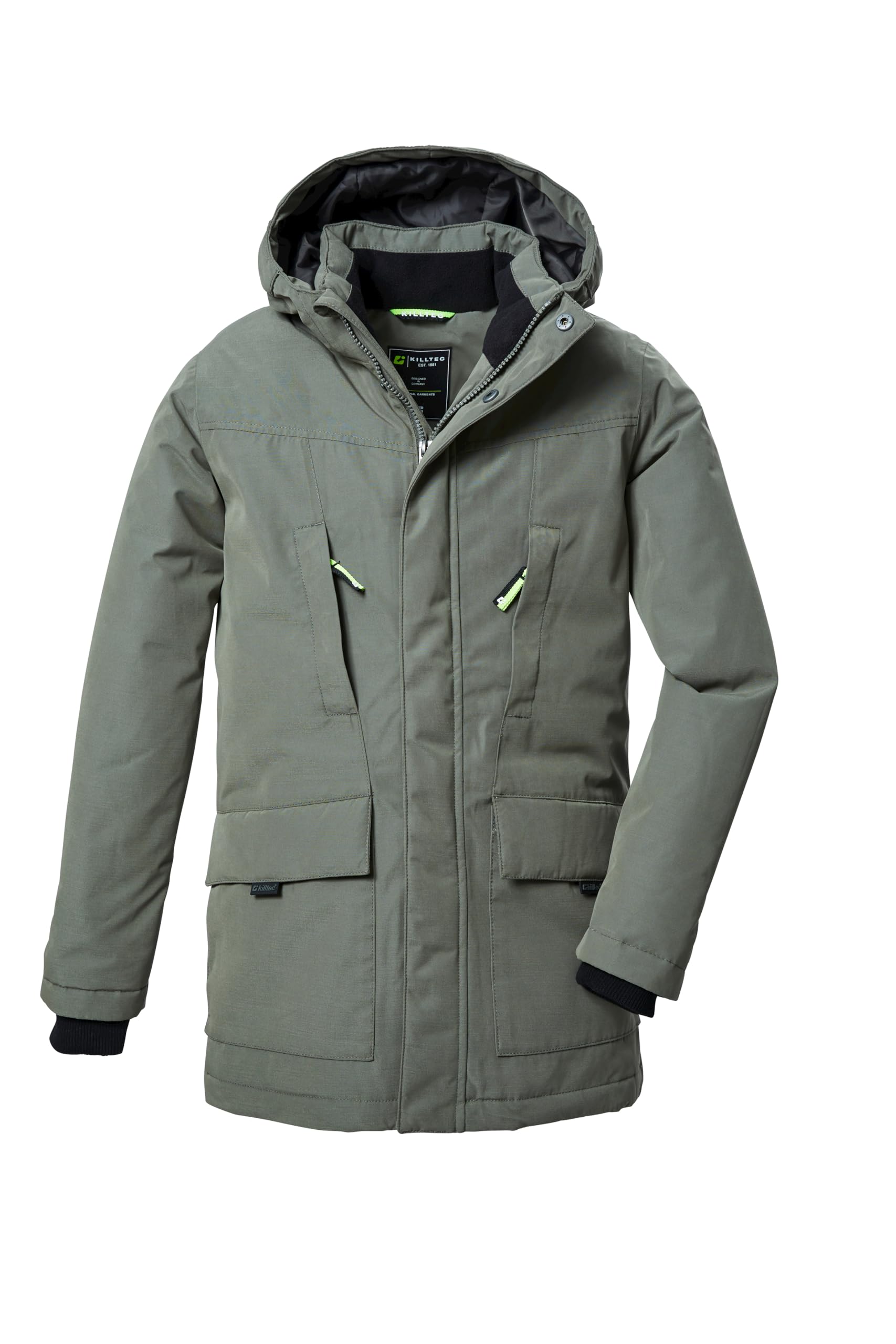 Killtec Boys Kow 378 Bys Prk Functional Parka Waterproof with Hood