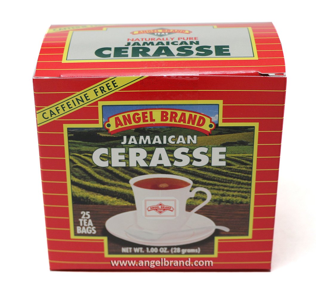 Angel Brand Cerasse Tea Bags Jamaican 25 – Herbal Tea for Cleansing, Detox, &
