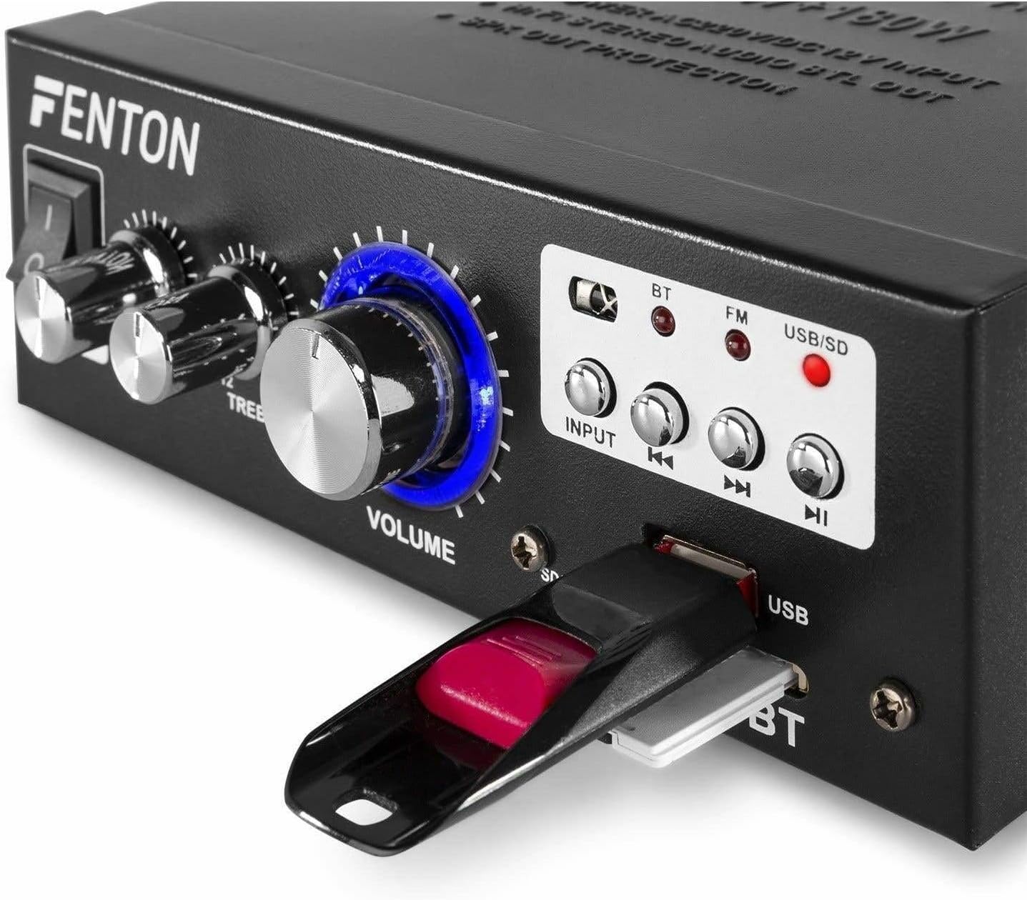 Fenton AV360BT USB/SD in use