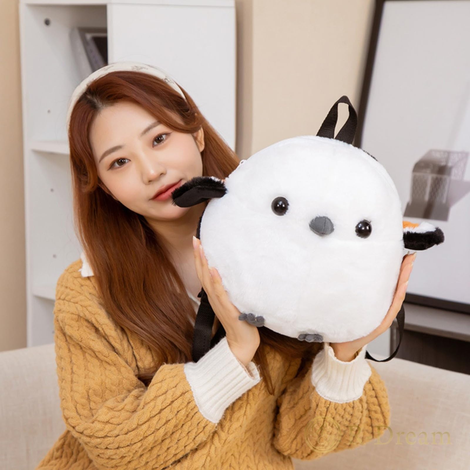 Amazon.co.jp: [R-Dream] シマエナガ リュック バッグ ぬいぐるみ