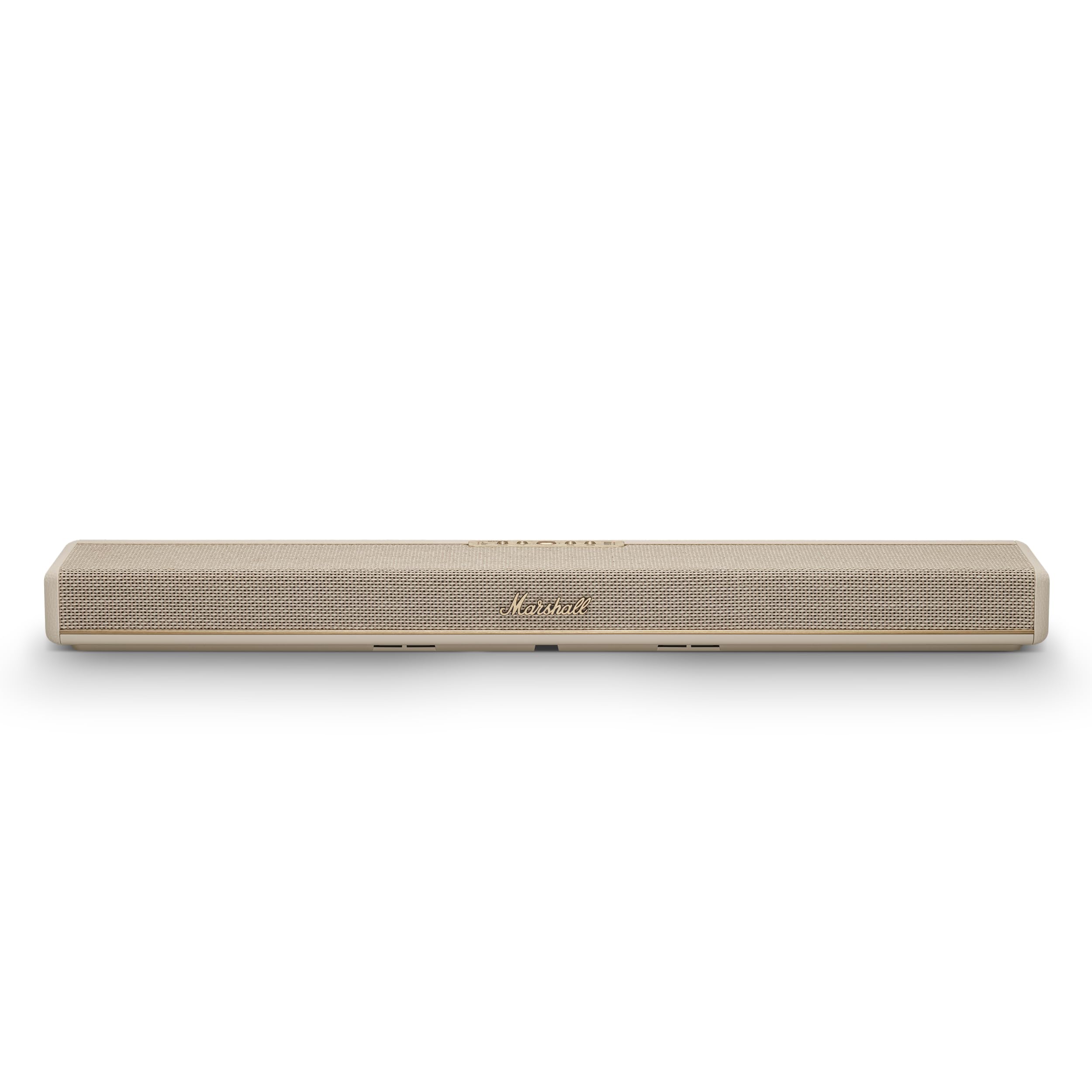Marshall Heston 60 Soundbar with Dolby Atmos Immersive Sound - Cream