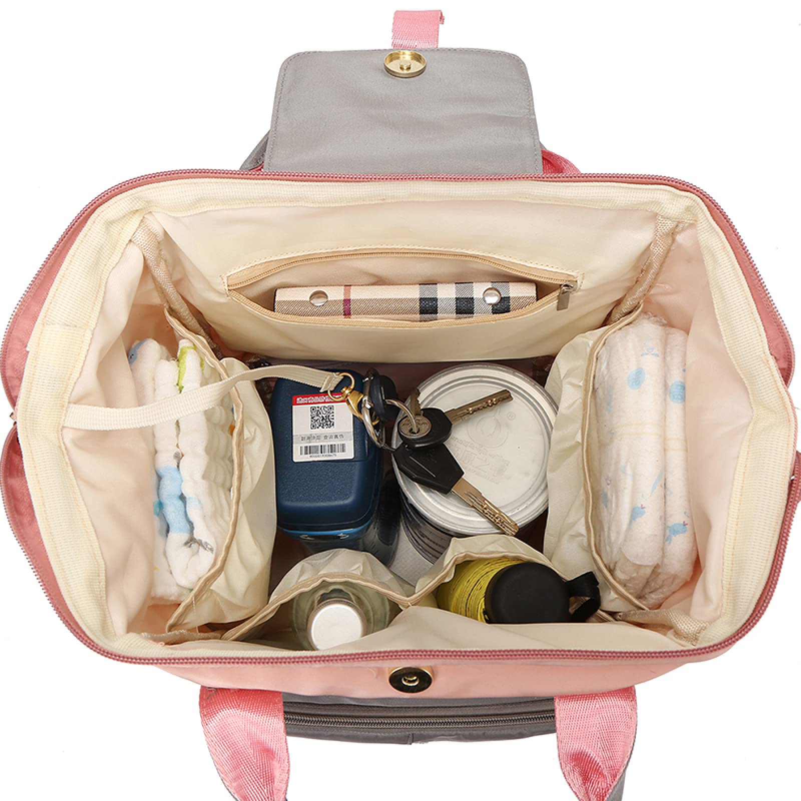 Wózek ciążowy Wózek o dużej pojemności Plecak podróżny dla dzieci Mama Torba do karmienia Baby Care Zmiana torby na pieluchy