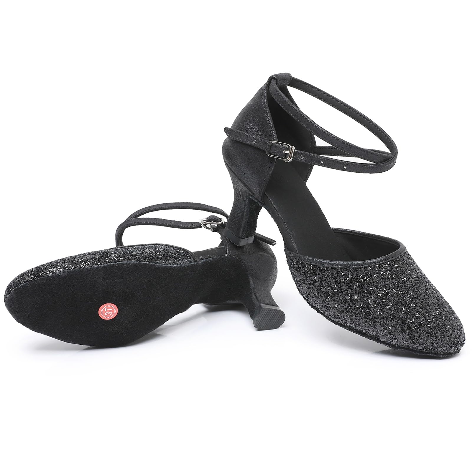 Rosefinch Scarpe da Ballo Latino per Le Donne Salsa Bachata Ballroom Professionale Performance Scarpe da Ballo