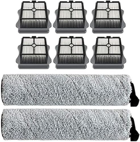 Replacement Brush Roller and Hepa Filters, Compatible for Tineco IFloor 3/IFloor One S3 Cordless Wet Dry Vacuum Cleaner Parts