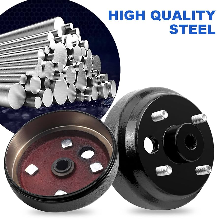 Roykaw EZGO Brake Hub Drum W/30 Teeth Die Casting Fine