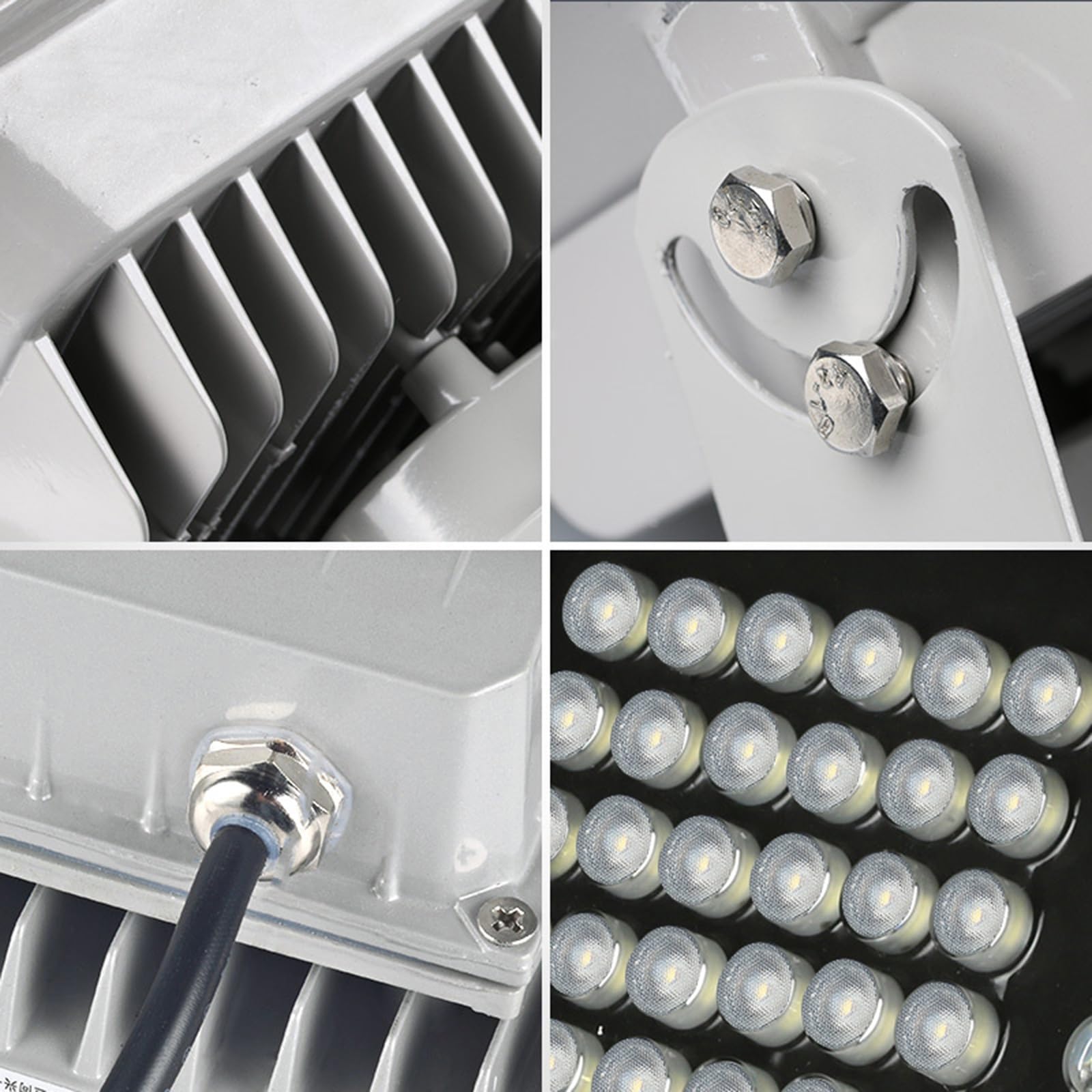 Faretto LED Esterno 12W, Proiettore LED Ultra Luminoso Impermeabile, Foco LED Per Corridoi Da Giardino Illuminazione Per Interni Esterni