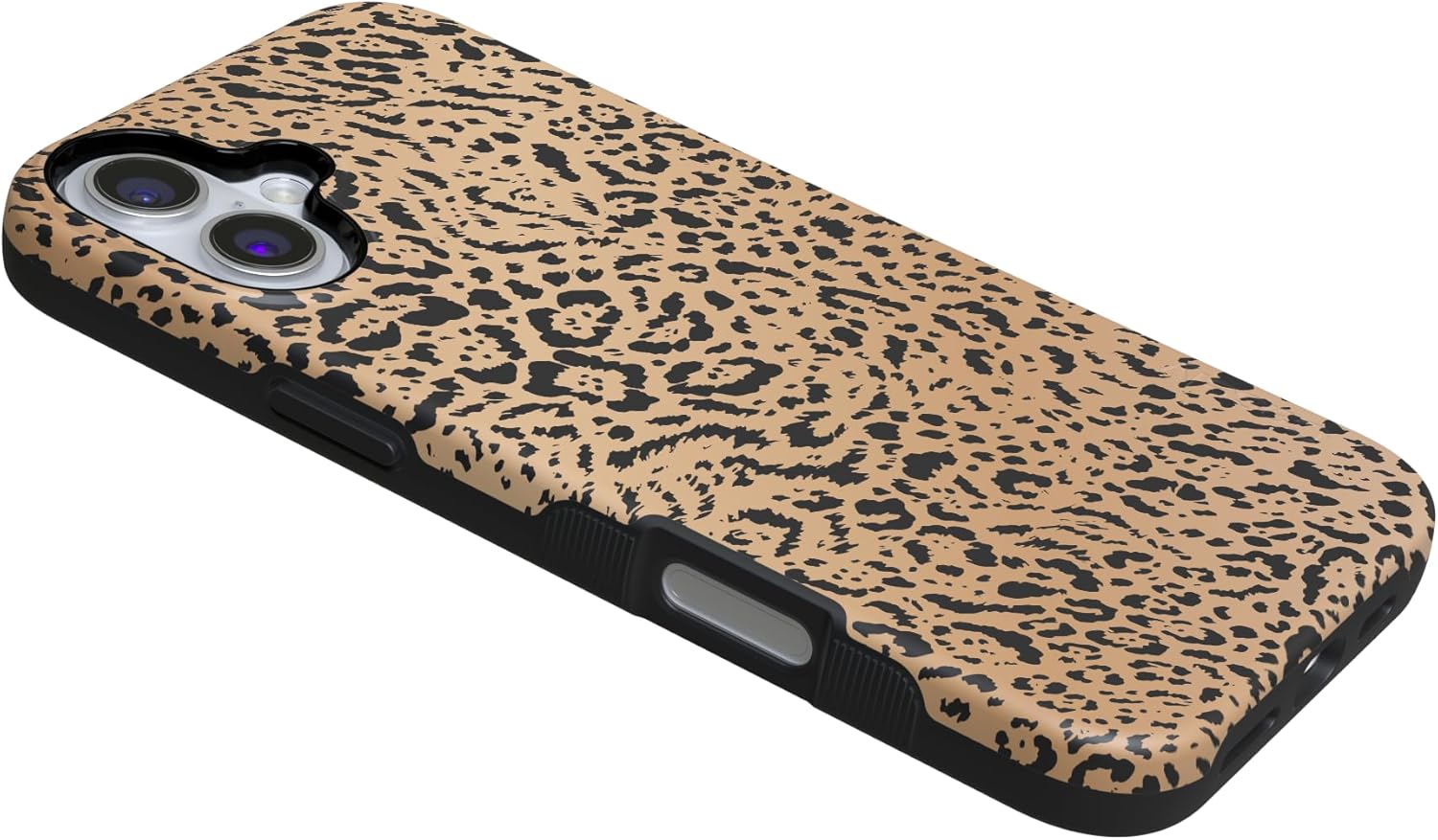 Casely iPhone 16 Case | Born to Be Wild | Jaguar Print | Bold Protective Design | Compatible with MagSafe