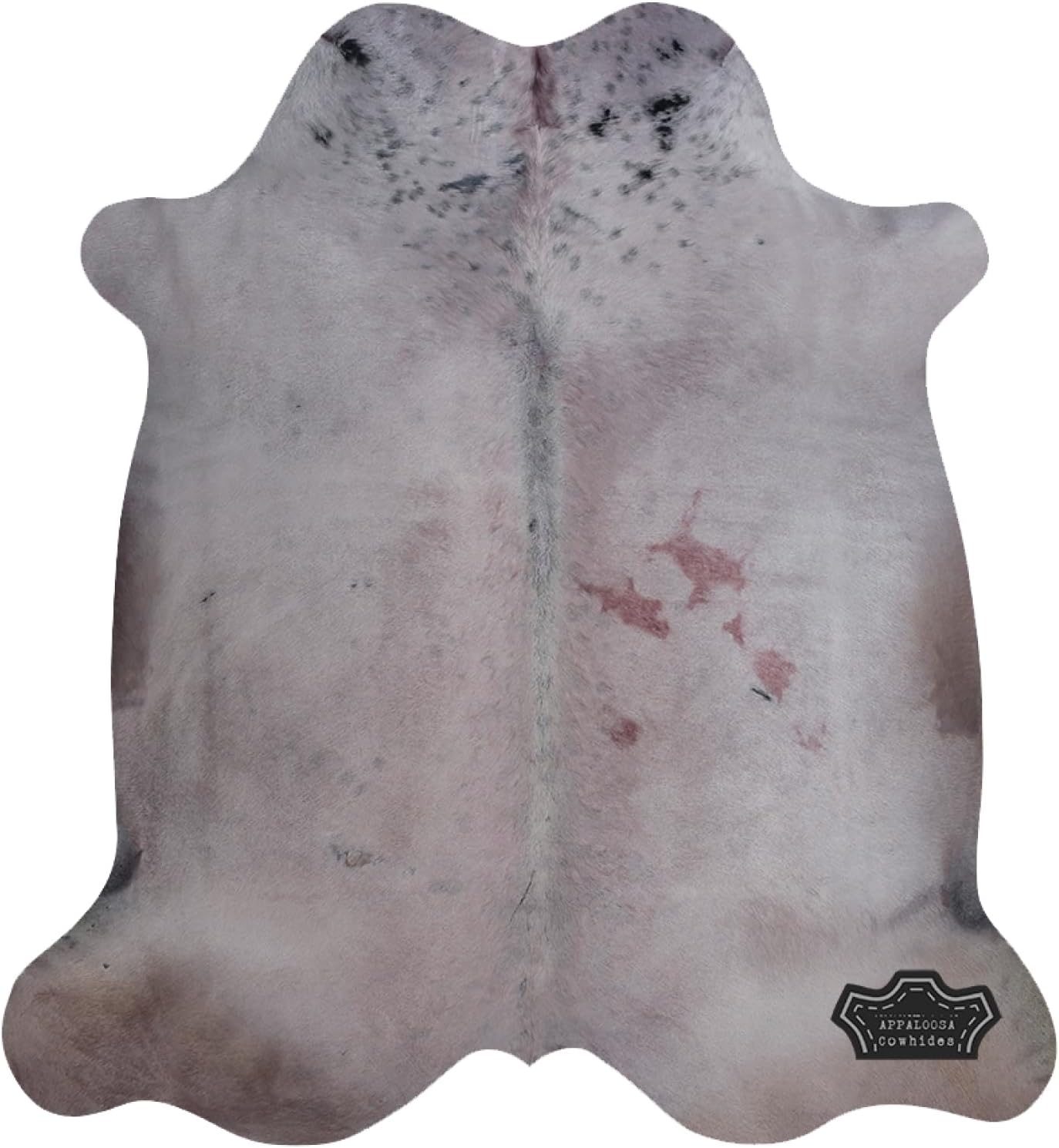 Appaloosa Cowhides Color Dyed Collection (Soft Gray)
