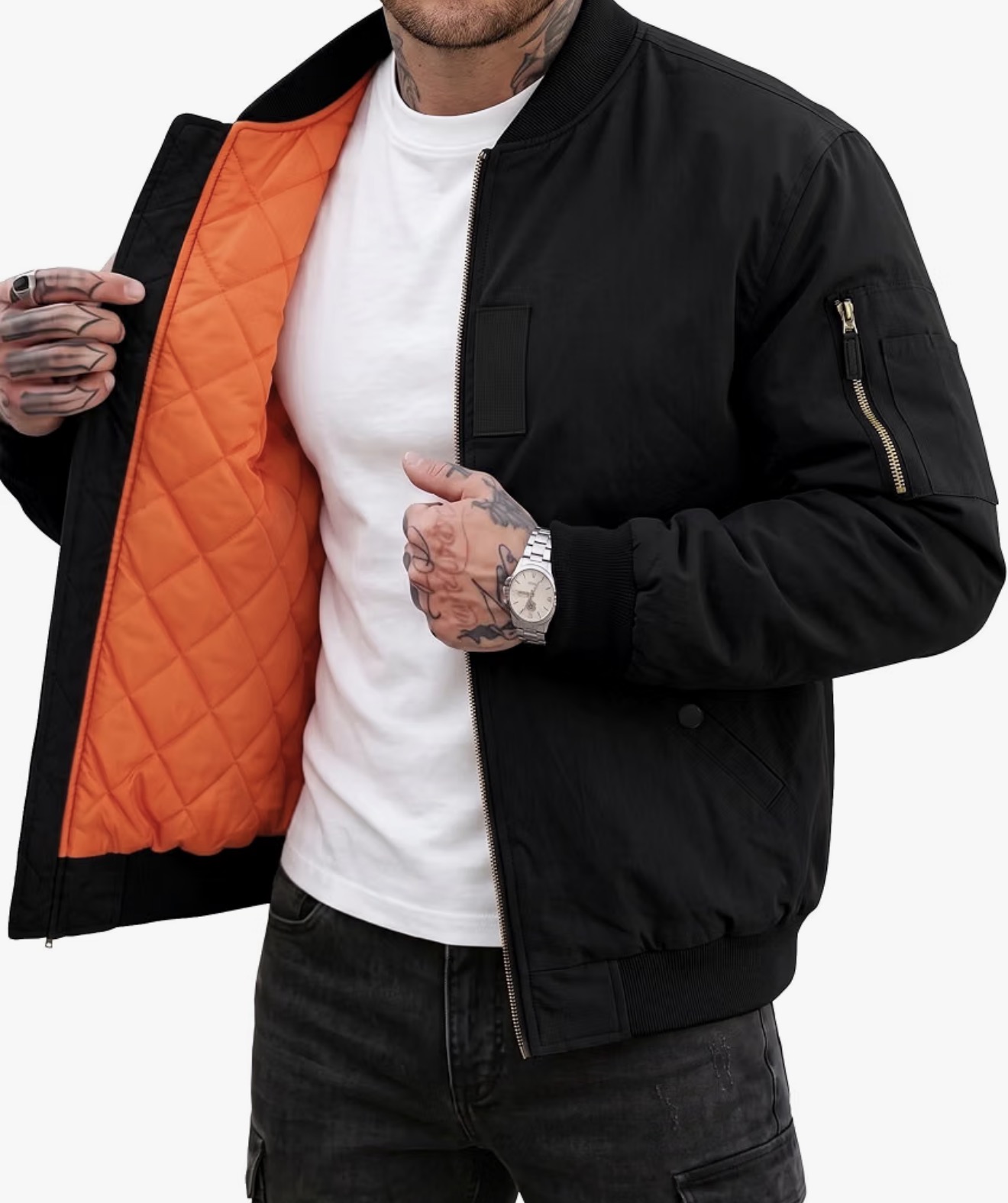 Watch Perfect Bomber Jacket for Daily Wear on Amazon Live
