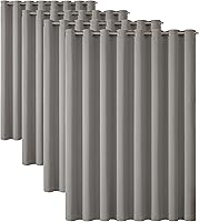 Vista 25 de Eclipse Darrell Thermaweave - Cortinas blackout para ventana, 37 x 84 pulgadas, color esmeralda