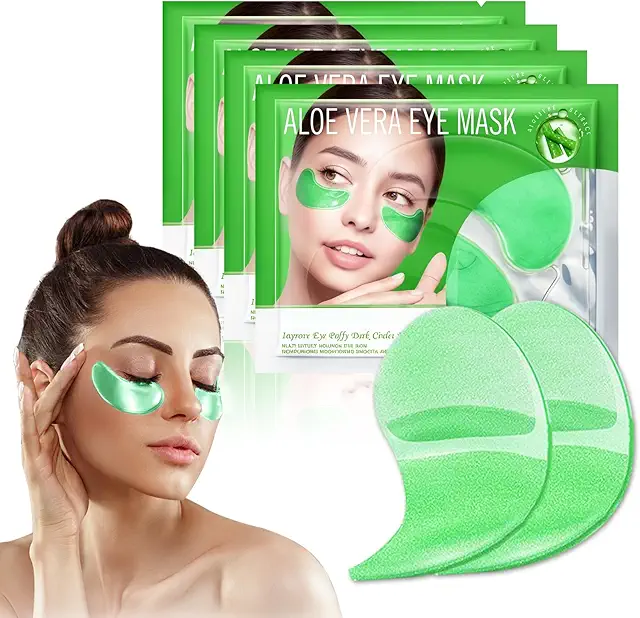 Masque Yeux Aloe Vera 60 Pièces - Patch Hydratant Anti-Cernes et Rides