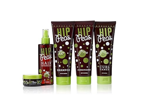 Miniatura 4 de Hip Peas Champú natural para el cabello, sin sulfato, todo tipo de cabello (8 fl oz  8.0 fl oz)