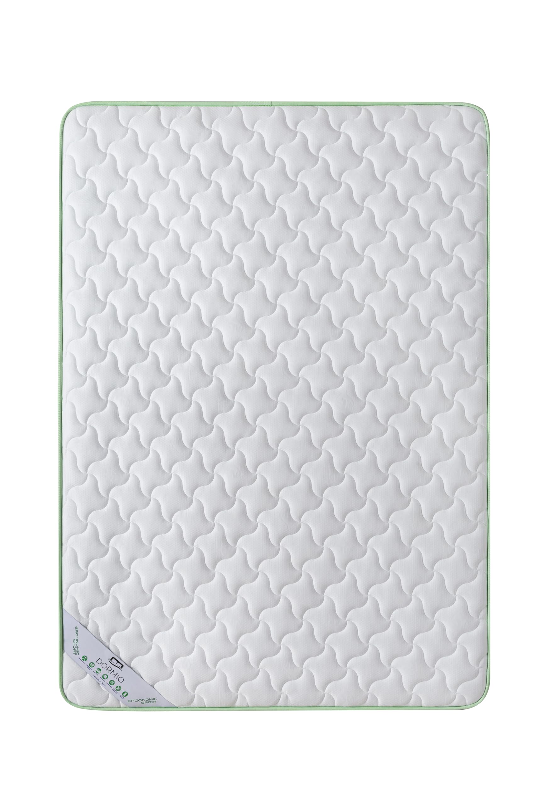 Dormio Ergonomic Sport - Colchón Eliocel adaptable, apto cama Nido, Antiácaros, Antideformaciones. Medida 90x190. Altura 14cm.