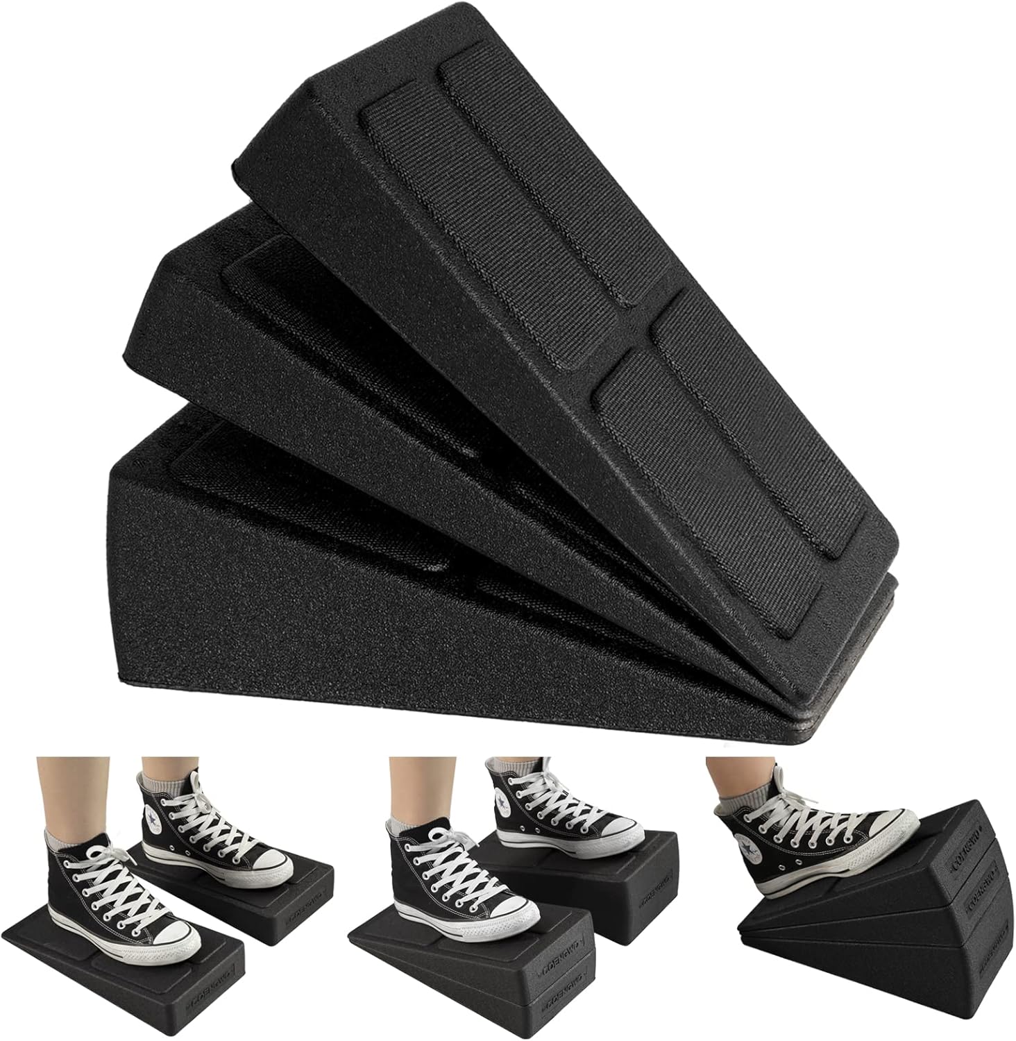 Slant Board for Calf Stretching, Calf Stretcher Slant Board for Squats