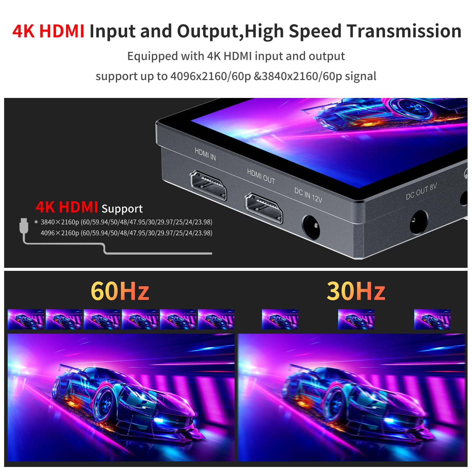 ANDYCINE X5 5.5 Inch 1200nits Brightness Aluminum Housing DSLR