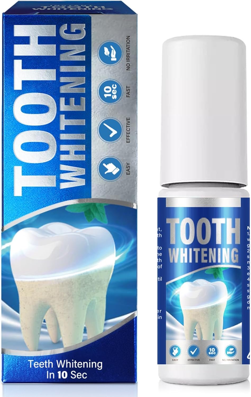 Tooth Paint, Instant Tooth Polish for Teeth Whitening, Teeth Whitener for Brightening and Whitening Teeth Effortlessly, Non Irritating Formula for Sensitive Teeth Daily Us