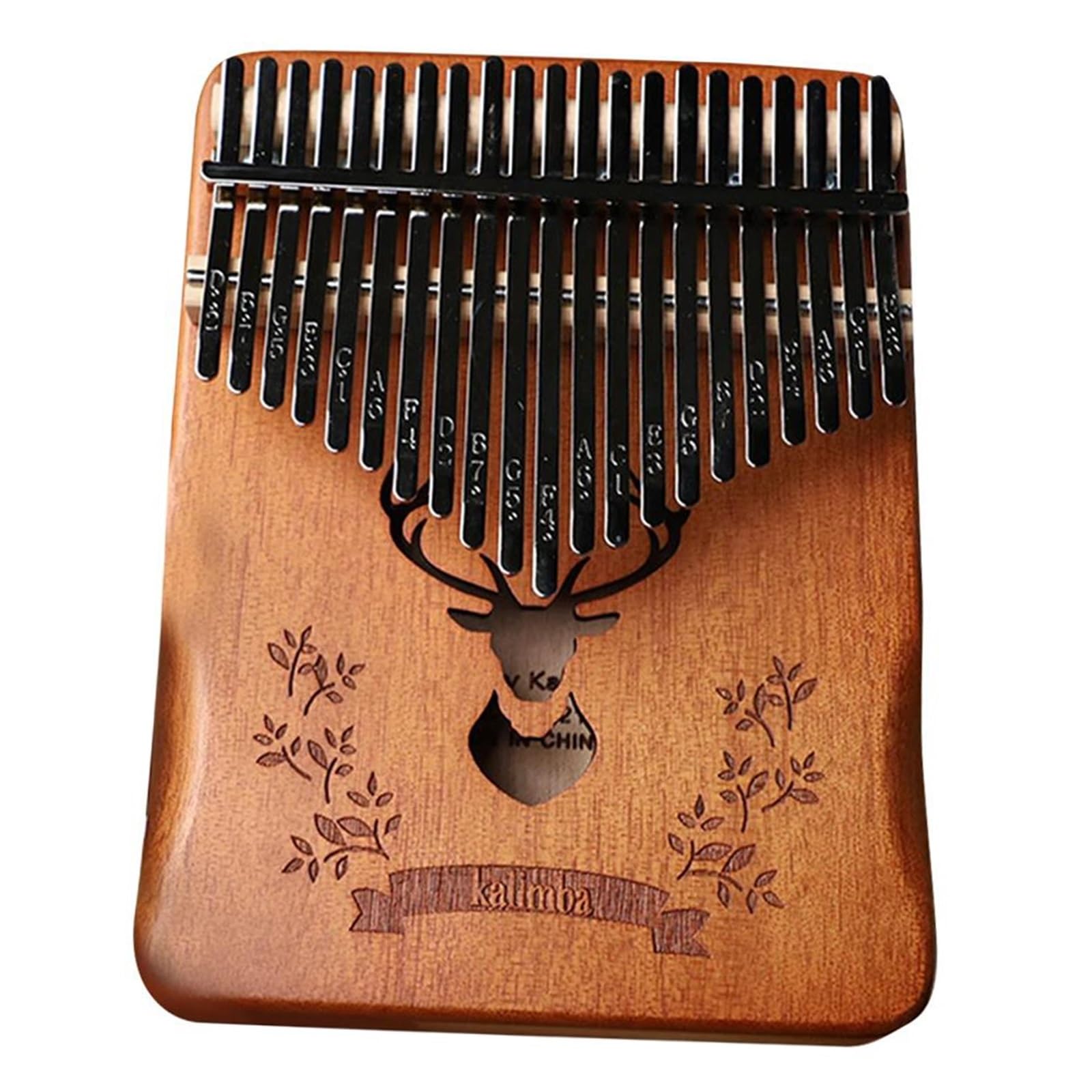Kalimba Kalimba 21 Klawiszy Fortepian Kciukowy Z Torbą Do Przenoszenia Młotek Dostrojony Z Pełnego Drewna Kalimba Profesjonalny Fortepian Kciukowy Na Początek(Style 1)
