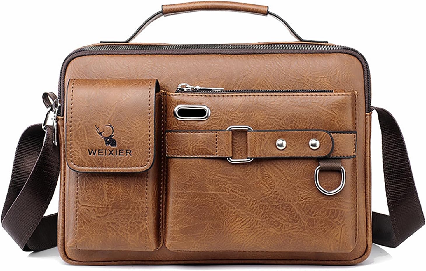 Men's Single Shoulder Bag - Casual Crossbody Bag for Men, Versatile Business and Leisure Messenger Bag
