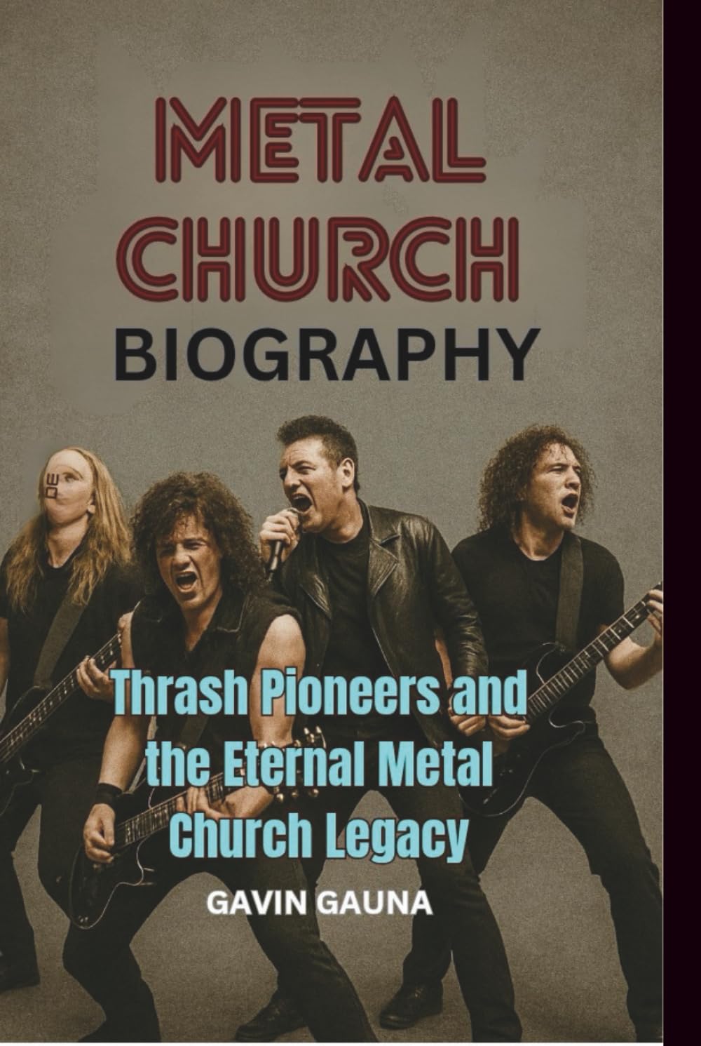 Metal Church Biography l'ouvrage de collection sur le thrash