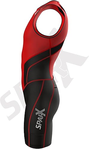 Miniatura 59 de Sparx X - Traje de triatlón para hombre, de carreras, para ciclismo, ciclismo, natación, correr